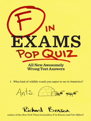 cover image of F in Exams Pop Quiz
